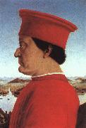 Piero della Francesca The Duke of Urbino oil painting